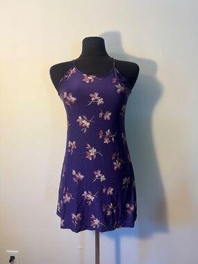 INC International concepts purple floral nightgown